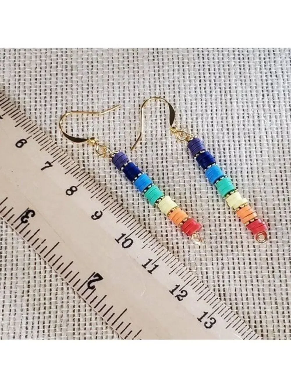 Yoga 7 Chakras Mindfulness Rainbow Earrings